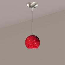  LVMP17-MR-LEDMR16 - Lunar Low Voltage Mini Pendant Matador Red (12V Dimmable MR16 LED (Bulb included))