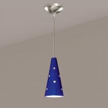  LVMP18-CB-LEDMR16 - Wizard Low Voltage Mini Pendant Cobalt Blue (12V Dimmable MR16 LED (Bulb included))