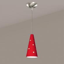  LVMP18-MR-LEDMR16 - Wizard Low Voltage Mini Pendant Matador Red (12V Dimmable MR16 LED (Bulb included))