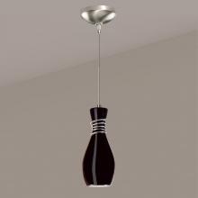  LVMP19-BG-LEDMR16 - Amphora Low Voltage Mini Pendant Black Gloss (12V Dimmable MR16 LED (Bulb included))