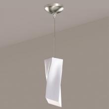  LVMP21-WG-LEDMR16 - Twister Low Voltage Mini Pendant White Gloss (12V Dimmable MR16 LED (Bulb included))