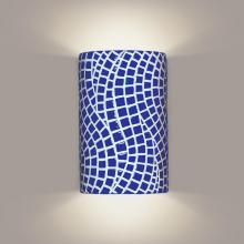  M20302-CB - Channels Wall Sconce Cobalt Blue