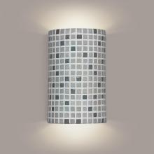  M20308-GY-WETST-1LEDE26 - Confetti Wall Sconce Grey (Wet Sealed Top, E26 Base LED (Bulb included))