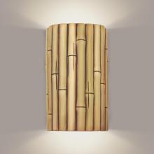  N20301-NA - Bamboo Wall Sconce Natural