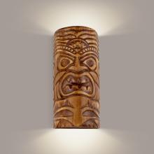  NT002-AP - Tiki Wall Sconce Amber Palm