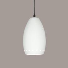  P1503-1LEDE26-A17-BCC - Grenada Pendant: Jade (E26 Base Dimmable LED (Bulb included)) (Black Cord & Canopy)