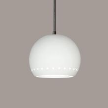  P1603-1LEDE26-CSTF-BCC - St. Vincent Pendant: Custom Finish or Color Match (E26 Base Dimmable LED (Bulb included)) (Black Cor