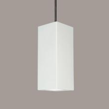  P1801-1LEDE26-A17-BCC - Timor Pendant: Jade (E26 Base Dimmable LED (Bulb included)) (Black Cord & Canopy)