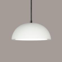  P301-BG-BCC-1LEDE26 - Thera Pendant: Black Gloss (Black Cord & Canopy)