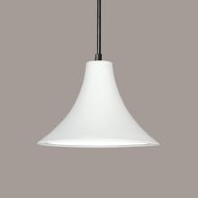  P501-A17-BCC-1LEDE26 - Madera Pendant: Jade (Black Cord & Canopy)