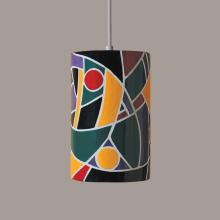  PM20303-MU-WCC - Picasso Pendant Multicolor (White Cord & Canopy)