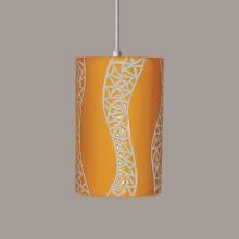  PM20304-SY-WCC - Passage Pendant Sunflower Yellow (White Cord & Canopy)