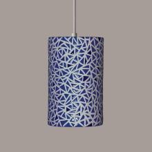  PM20307-CB-WCC - Impact Pendant Cobalt Blue (White Cord & Canopy)