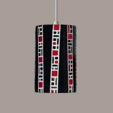  PM20310-BL-WCC - Ladders Pendant Black (White Cord & Canopy)