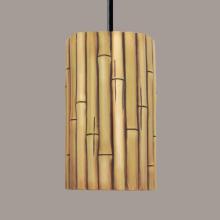  PN20301-NA-WCC - Bamboo Pendant Natural (White Cord & Canopy)