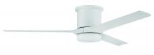  BRK60W3 - 60" Burke Indoor/Outdoor (Damp) in White w/ White Blades