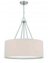  56594-BNK - Duke 3 Light 24" Pendant in Brushed Polished Nickel