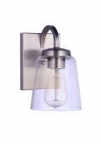  16306BNK1 - Elsa 1 Light Wall Sconce in Brushed Polished Nickel