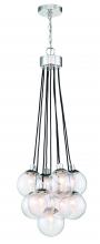  53399-CH - Que 9 Light Pendant in Chrome