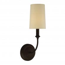  2241-DB - Libby Langdon Sylvan 1 Light Dark Bronze Sconce