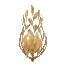  561-GA - Broche 1 Light Antique Gold Sconce