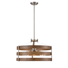  DVP41808BN+BAW - Fort Garry 5 Light Pendant