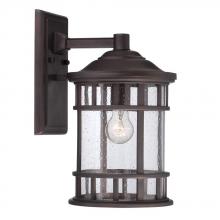  31942ABZ - Vista II Collection Wall-Mount 1-Light Outdoor Architectural Bronze Light Fixture