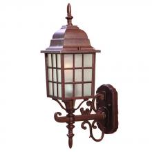  5301BW - Nautica Collection Wall-Mount 1-Light Outdoor Burled Walnut Light Fixture