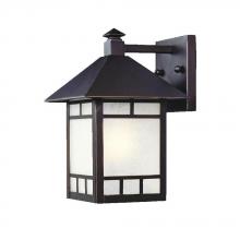  9002ABZ - Artisan Collection Wall-Mount 1-Light Outdoor Architectural Bronze Light Fixture