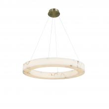  FAL-8223-BRSS - Medley 32" LED Ring Pendant