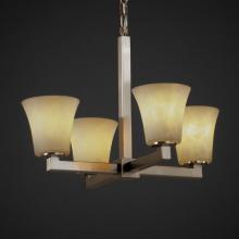  CLD-8829-15-NCKL - Modular 4-Light Chandelier