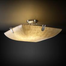  CLD-9611-25-NCKL-LED3-3000 - 18" LED Semi-Flush Bowl w/ U-Clips