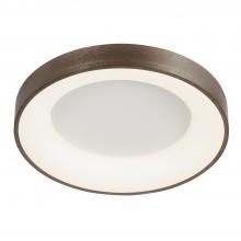  ACR-4052-OPAL-LTBZ - Sway 24" Round LED Flush-Mount