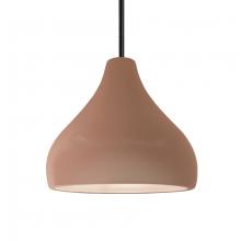  CER-6563-ADOB-MBLK-RIGID-LED1-700 - Medium Droplet LED Pendant