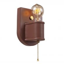  CER-7031-CLAY-BRSS - Nouveau Wall Sconce