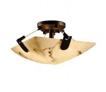  FAL-9610-25-DBRZ-LED2-2000 - 14" LED Semi-Flush Bowl w/ U-Clips