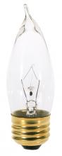  A3564 - 25 Watt CA10 Incandescent; Clear; 2500 Average rated hours; 210 Lumens; Medium base; 130 Volt;