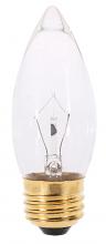  A3632 - 40 Watt B11 Incandescent; Clear; 2500 Average rated hours; 370 Lumens; Medium base; 130 Volt