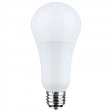  S11516 - 5/14/20 Watt A21 LED; 3-Way Lamp; White Finish; 3000K CCT; Medium Double Contact Base; 120 Volt