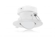  S11709 - 7 watt LED Direct Wire Downlight; Gimbaled; 4 inch; 3000K; 120 volt; Dimmable