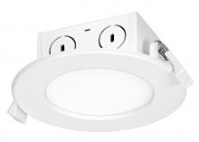  S29056 - 8.5 watt LED Direct Wire Downlight; Edge-lit; 4 inch; 3000K; 120 volt; Dimmable