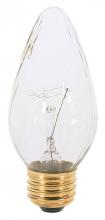  S3367 - 40 Watt F15 Incandescent; Clear; 1500 Average rated hours; 350 Lumens; Medium base; 120 Volt