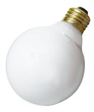  S3440 - 25 Watt G25 Incandescent; Gloss White; 3000 Average rated hours; 160 Lumens; Medium base; 120 Volt