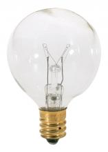  S3847 - 40 Watt G12 1/2 Incandescent; Clear; 1500 Average rated hours; 370 Lumens; Candelabra base; 120 Volt