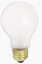  S3953 - 75 Watt A19 Incandescent; Frost; 2500 Average rated hours; 760 Lumens; Medium base; 130 Volt; 2/Pack