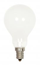  S4163 - 60 Watt A15 Incandescent; Frost; 1000 Average rated hours; 700 Lumens; Candelabra base; 130 Volt