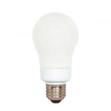  S5568 - 9 Watt; A19 Compact Fluorescent; 2700K; 82 CRI; Medium base; 120 Volt