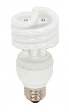  S7326 - 18 Watt; Mini Spiral Compact Fluorescent; 2700K; 82 CRI; Medium base; 120 Volt