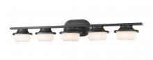  1917-5V-BRZ-LED - 5 Light Vanity