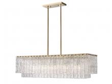 Z-Lite 1943-42L-MGLD - 5 Light Linear Chandelier